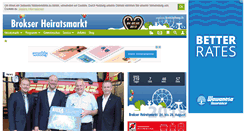 Desktop Screenshot of brokser-heiratsmarkt.de