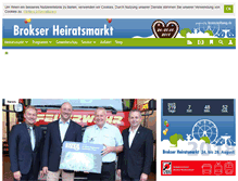 Tablet Screenshot of brokser-heiratsmarkt.de